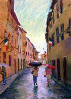 "Rainy Day in Bounconvento"